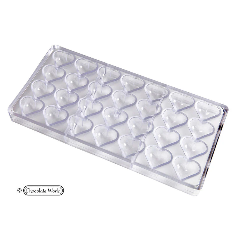 CHOCOLATE MOULD SMALL HEART 28CAV CW1526 (#107473) - Image 3