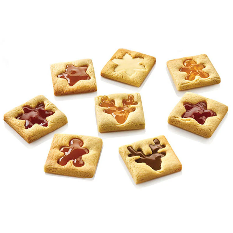 SILICON MOULD VOILA COOKIE WINTER HOLIDAY 53.152.20.0065 (#107617) - Image 2