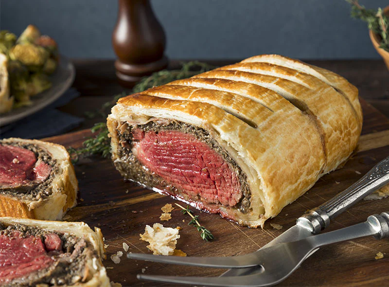 wellington beef with mushrooms 1.4kg (#107634)