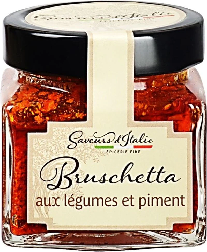 vegetable pepperoni bruschetta 180g (#107906)