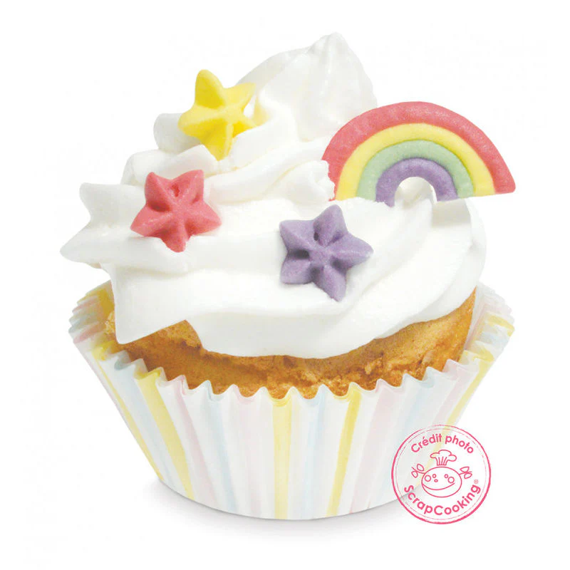 rainbow decor icing 6pc (#108067) - Image 4