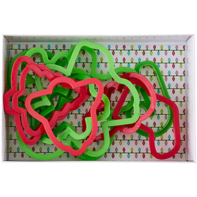 xmas plastic cutter set 2304-3956 10pcs (#108136) - Image 5