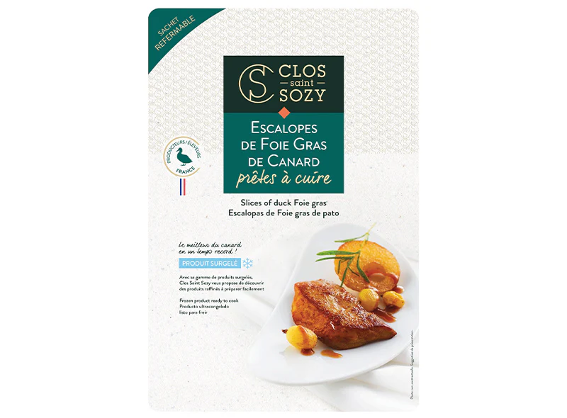 20 duck foie gras slices 20x40-60g (#108337)