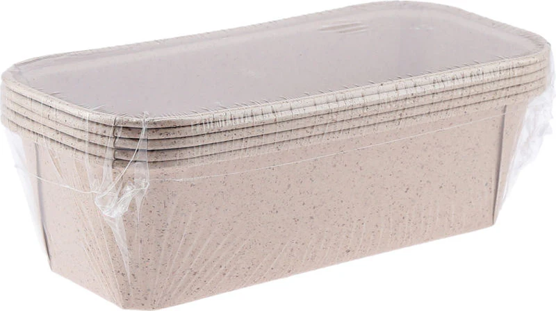 PLUM LOAF PAN COCOA PAPER 158X55 5PC (#108797)