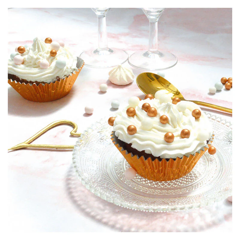 metallic mix sugar sprinkles set 52g (#109260) - Image 3