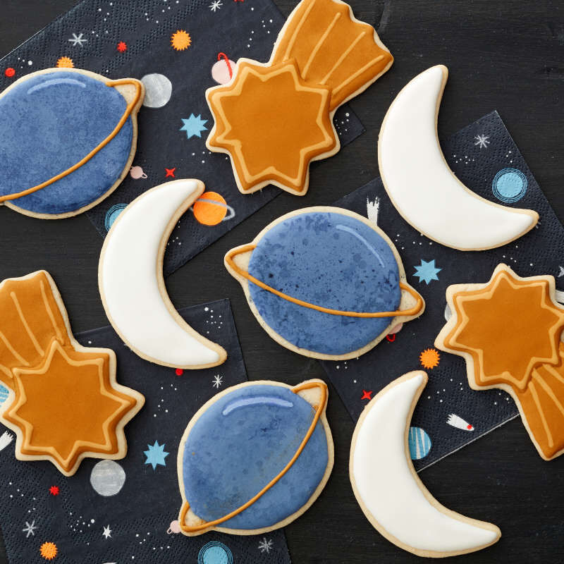 3PC GALAXY SPACE METAL CUTTER SET 2308-0-0357 (#109299) - Image 5
