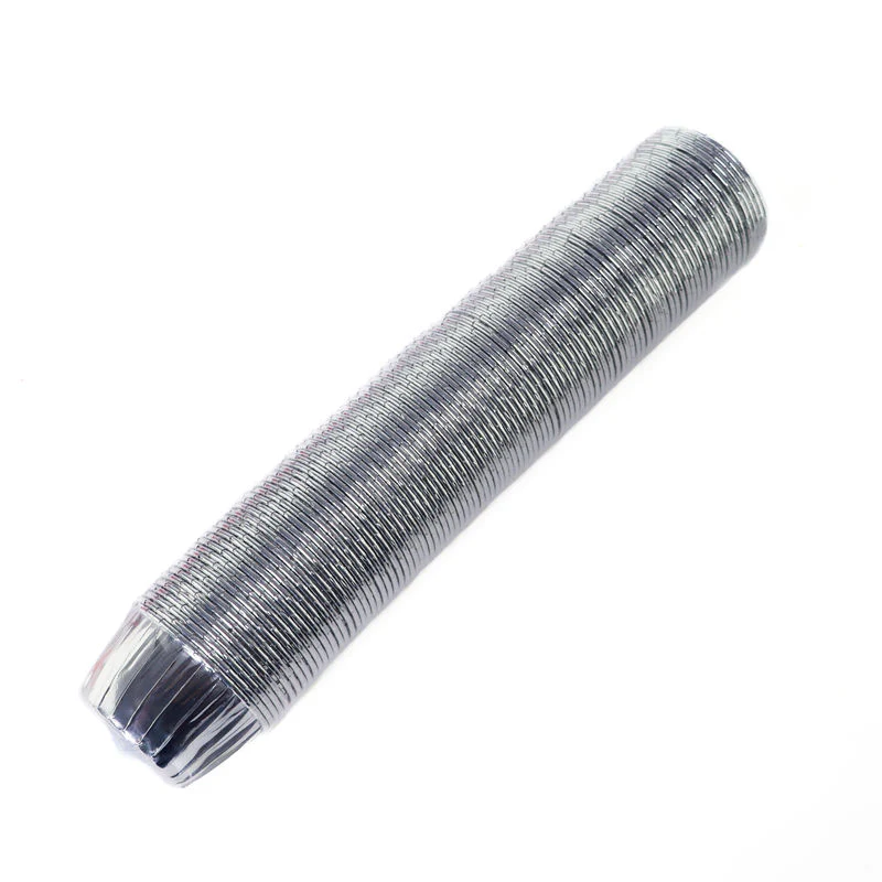 souffle baking case silver 50x40mm 100pc (#109822) - Image 2