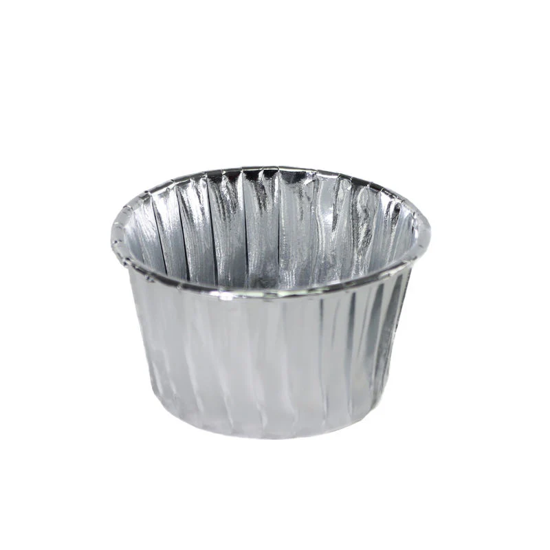 souffle baking case silver 50x40mm 100pc (#109822) - Image 6