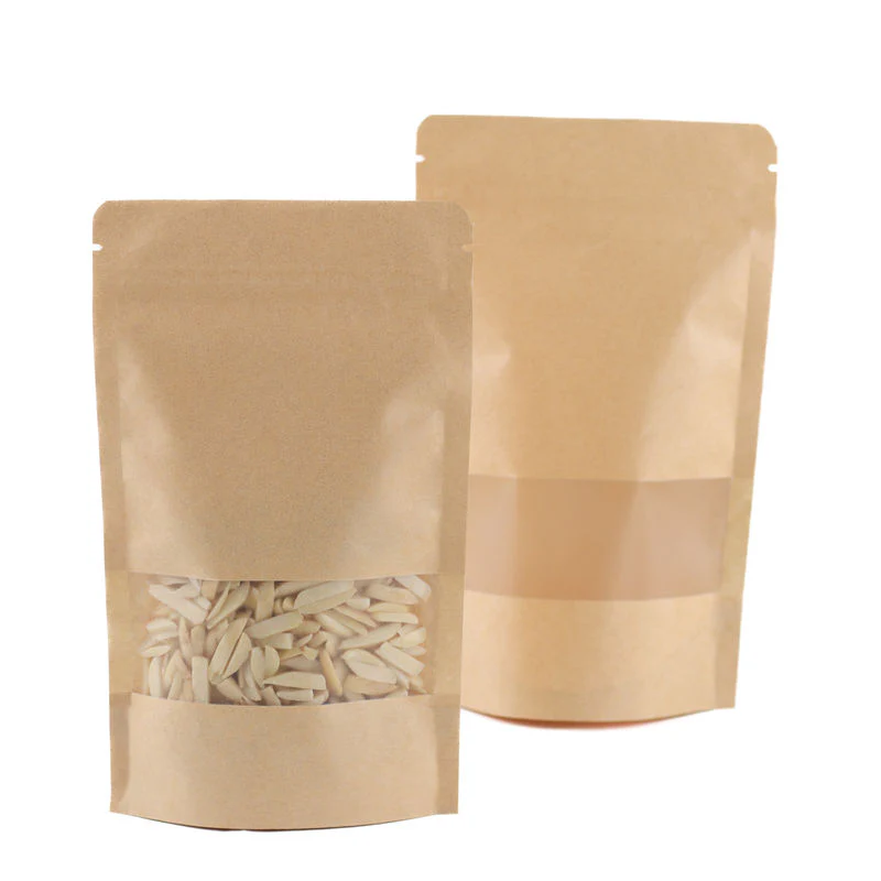 kraft ziplock bag 200g 12x20cm (#110268) - Image 5