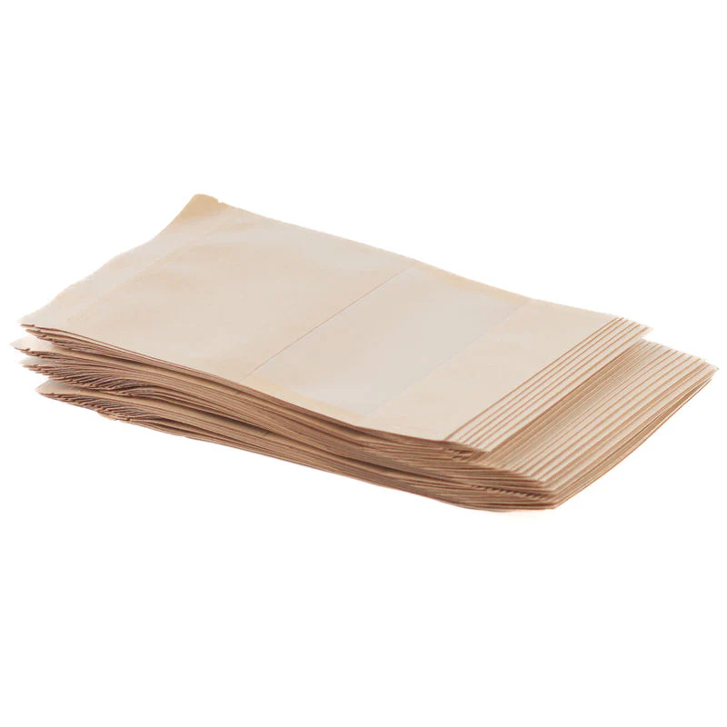 kraft ziplock bag 250g 16x23.5cm (#110269) - Image 2