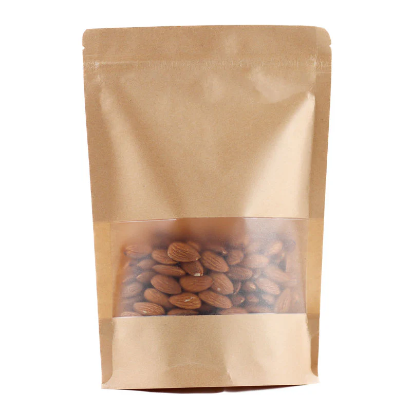 kraft ziplock bag 250g 16x23.5cm (#110269) - Image 6