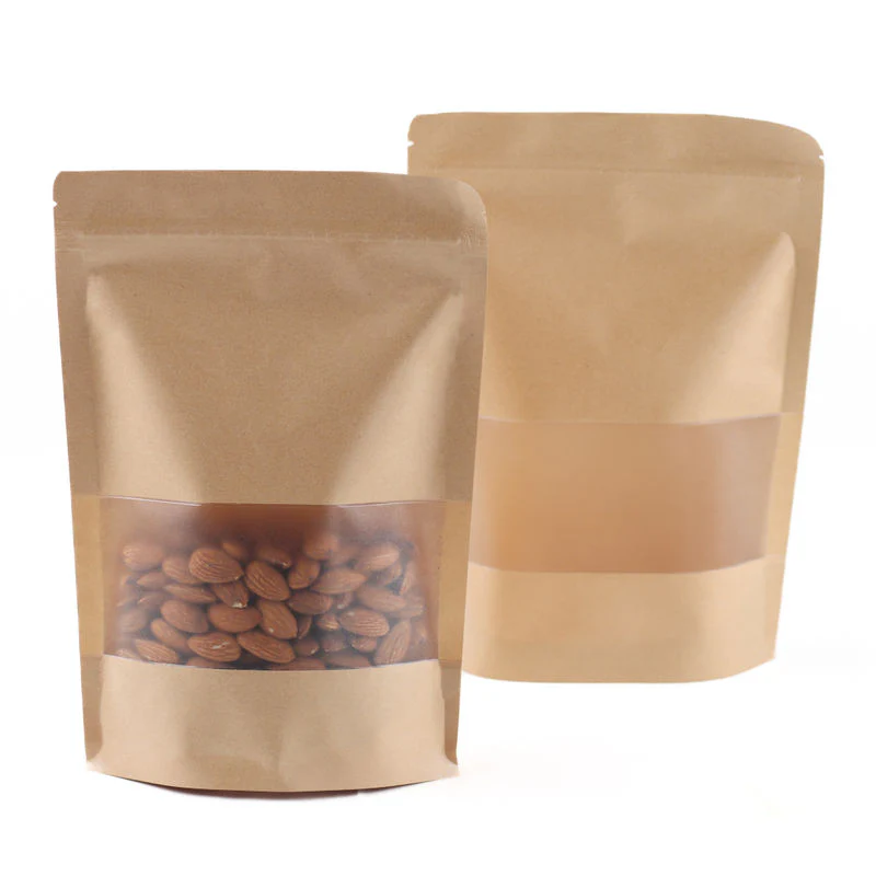 kraft ziplock bag 250g 16x23.5cm (#110269) - Image 8