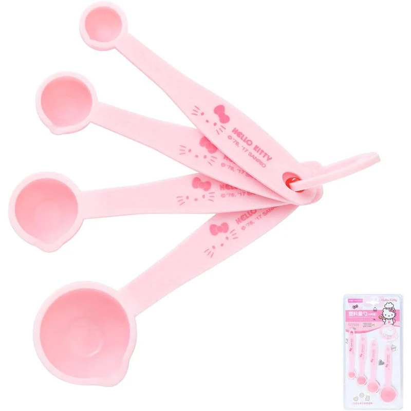 pp measuring spoon 4pc hello kitty (#110453) - Image 2