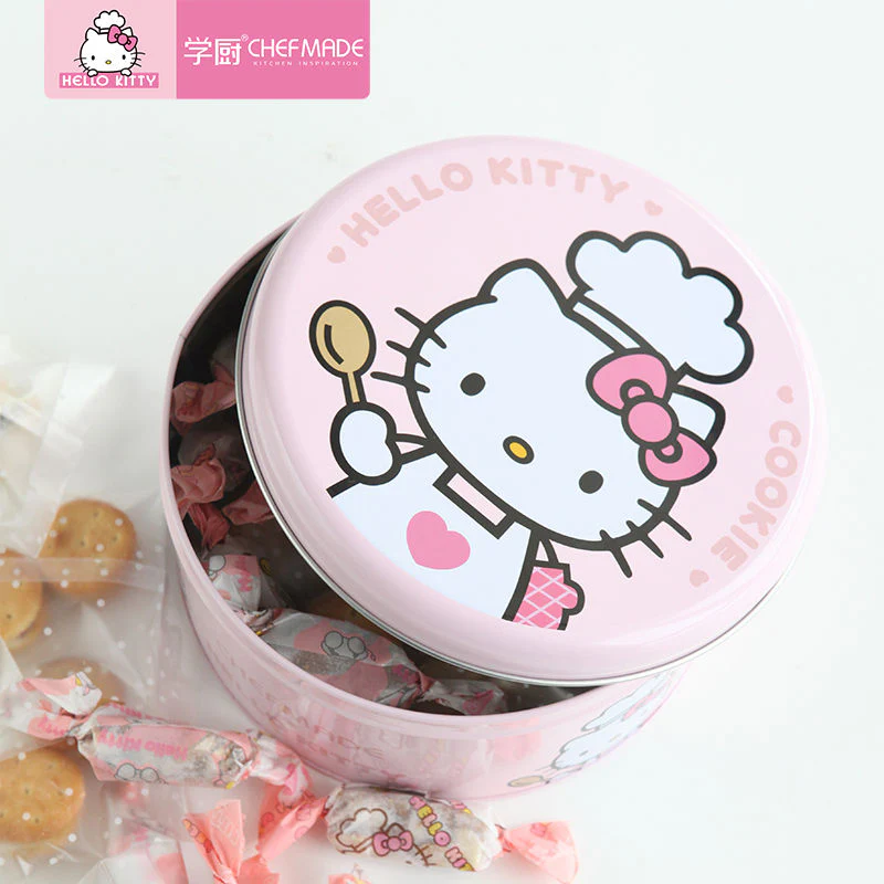 cookie tin round 169xh89mm hello kitty (#110462) - Image 10