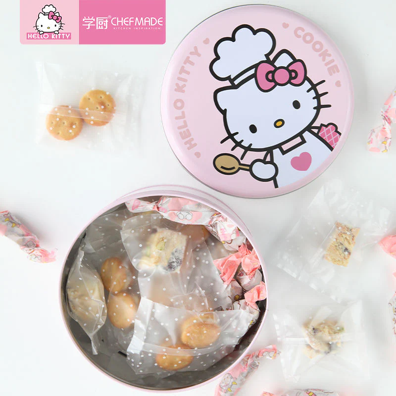 cookie tin round 169xh89mm hello kitty (#110462) - Image 11