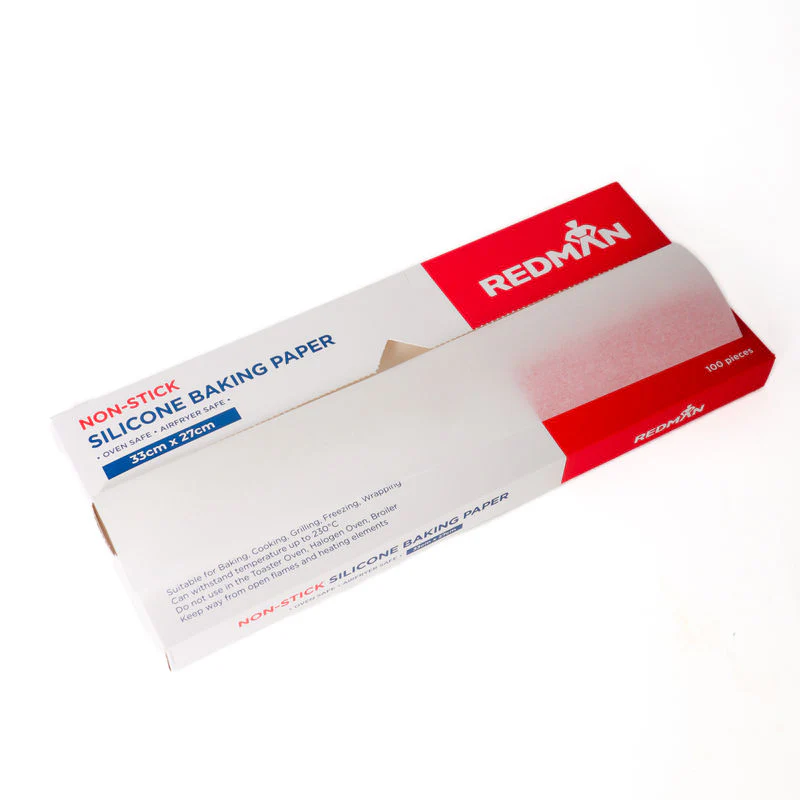 silicone baking paper 33x27cm 100pc (#110687) - Image 5