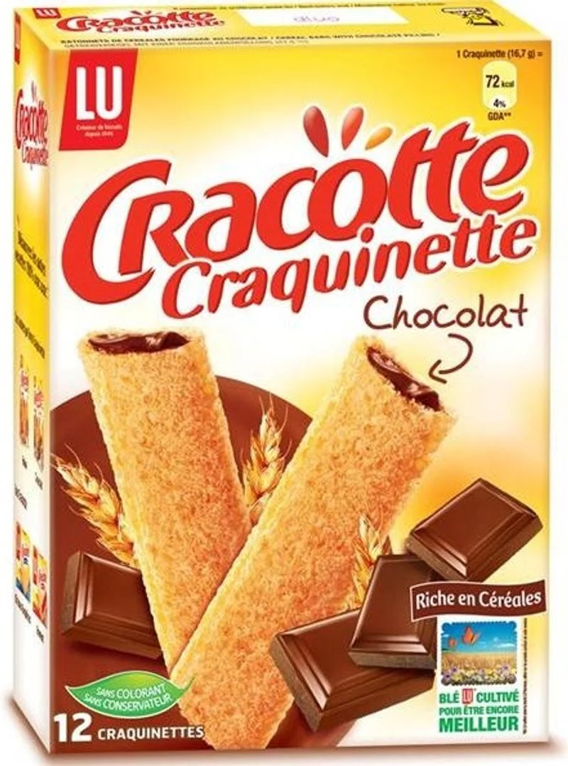 CRAQUINETTE CHOCOLATE BISCUITS 200G (#110917)
