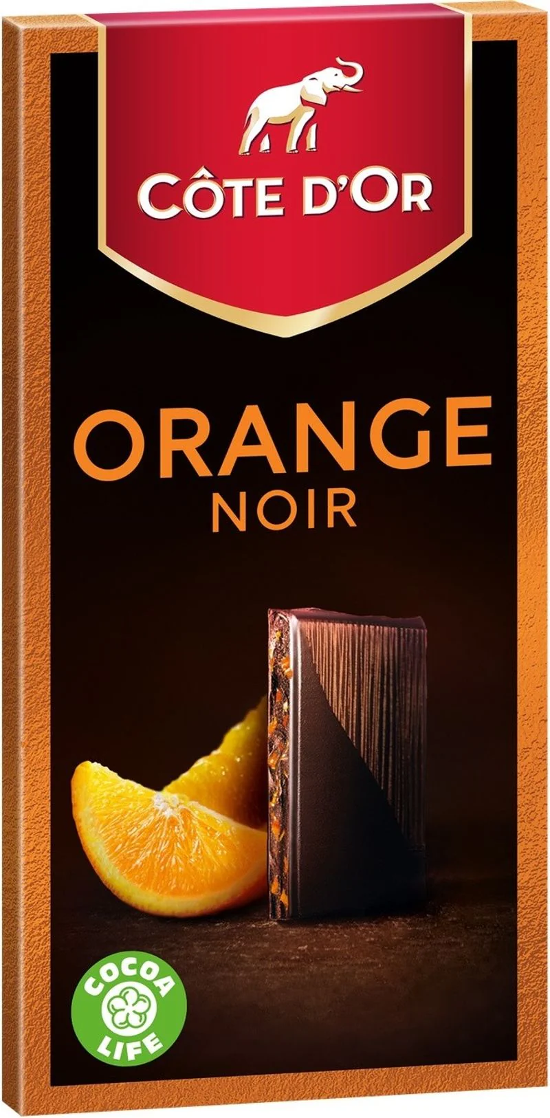 ORANGE DARK CHOCOLATE 100G (#110929)