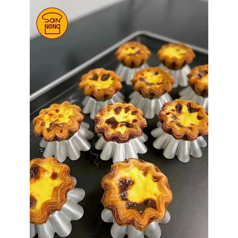 flower tart mould 94x30mm sn62265 5pc (#111544) - Image 4