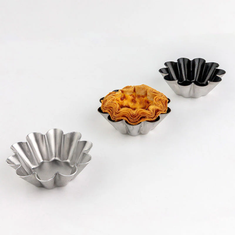 flower tart mould 94x30mm sn62265 5pc (#111544) - Image 6
