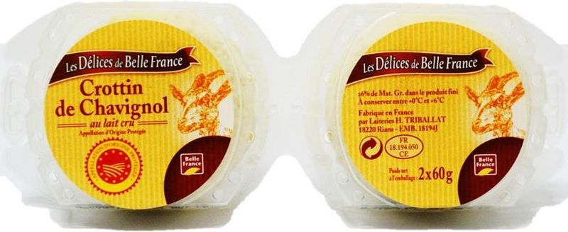 chavignol crottin cheese 2x60g (#111656)