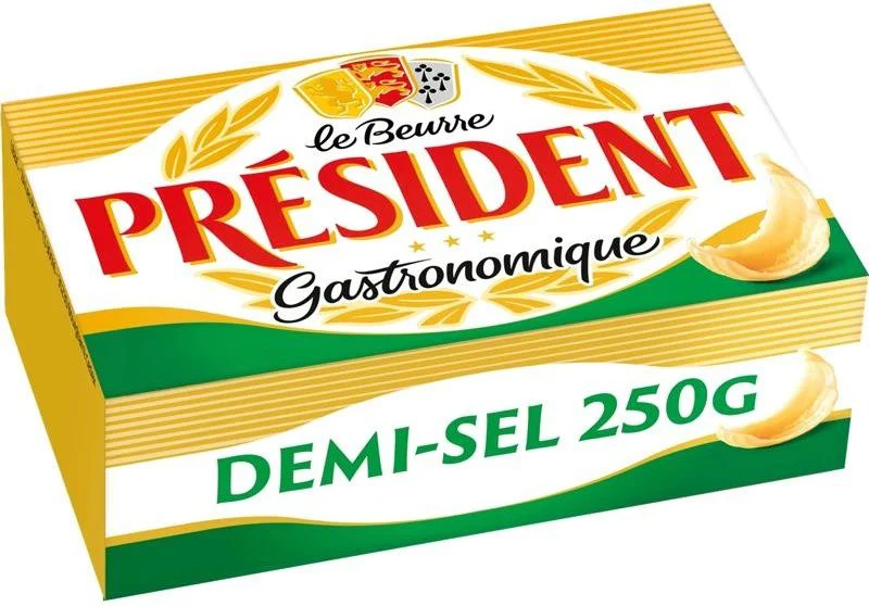 gourmet semi salted butter 250g (#112076)