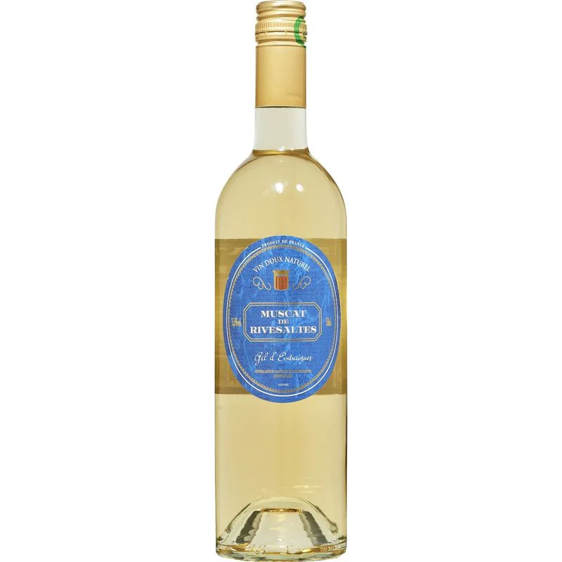 white wine-white wine muscat de rivesaltes750ml (#112192) - Image 2