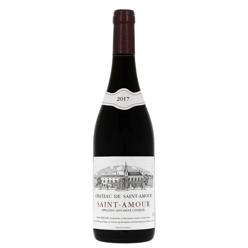 red wine-pinot noir saint-amour red wine 2023750ml (#112207) - Image 2