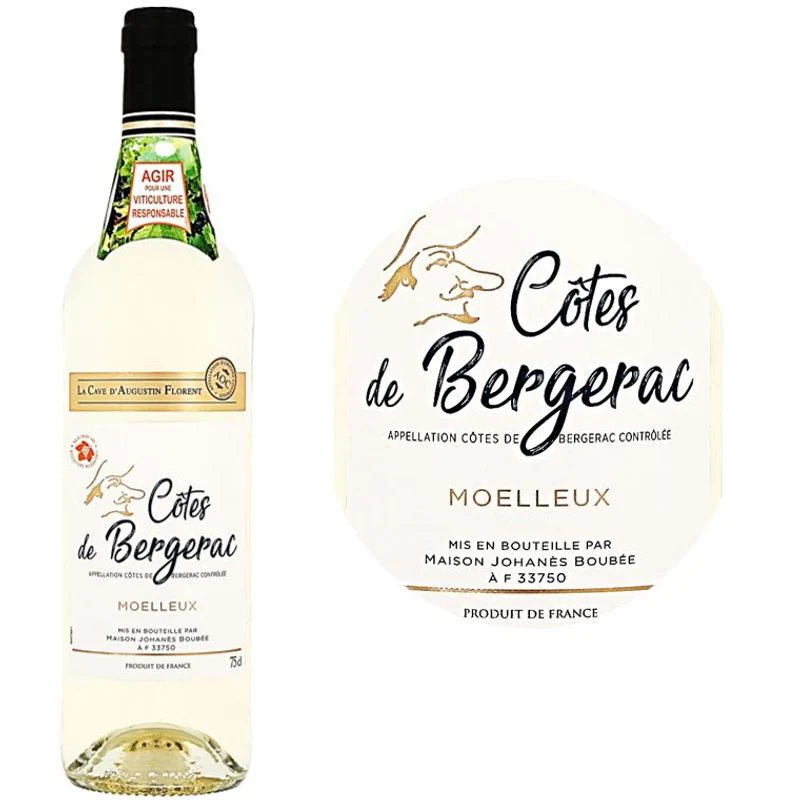 semillon cotes de bergerac sweet wine 75cl\cave a florent (#112244)