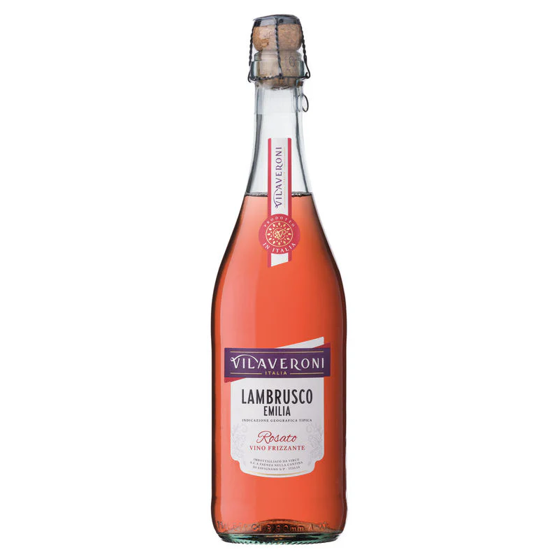 sparkling wine-lambrusco rose sparkling wine750ml (#112251) - Image 2