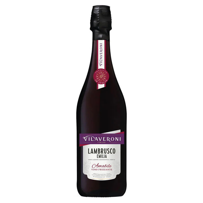 red wine-lamrusco sparkling red wine750ml (#112252) - Image 2