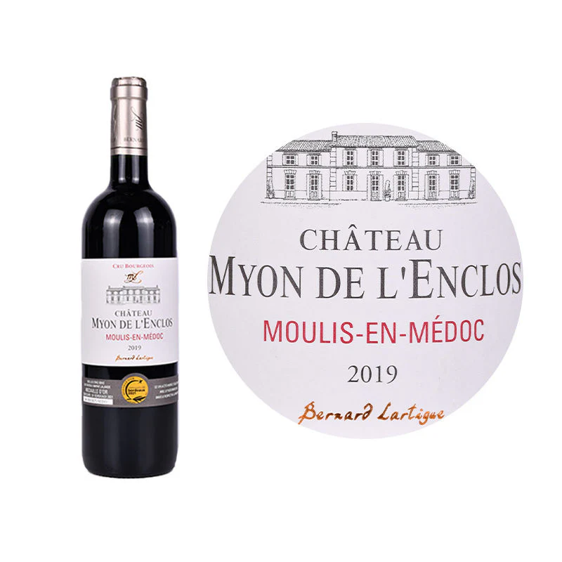 cabernet merlot moulis red wine 75cl\chateau myon de l enclos (#112273)