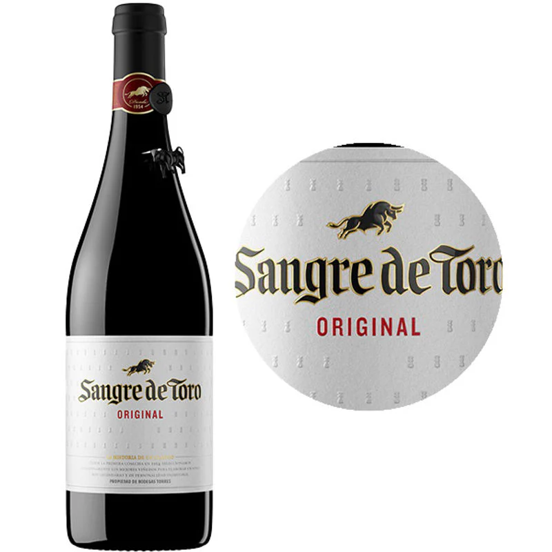 red wine-cariã±ena garnacha red wine sangre de torros 2021750ml (#112297)