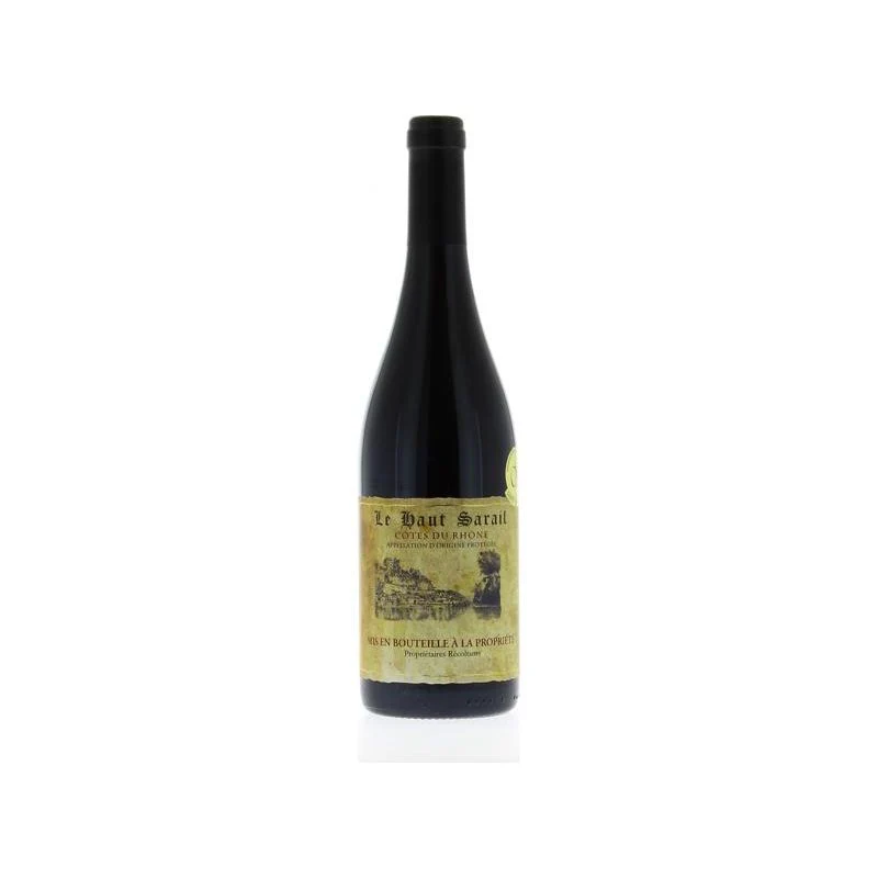 red wine-grenache organic cotes du rhone red wine 2021750ml (#112311)