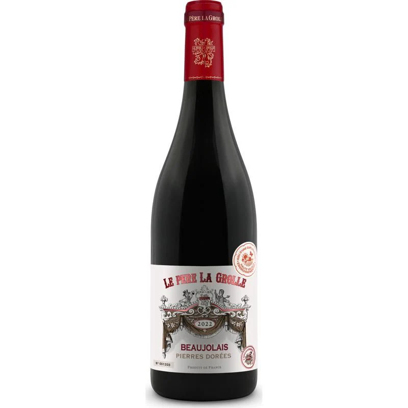 RED WINE AOP BEAUJOLAIS 2023, 2022 75CL (#112318) - Image 2