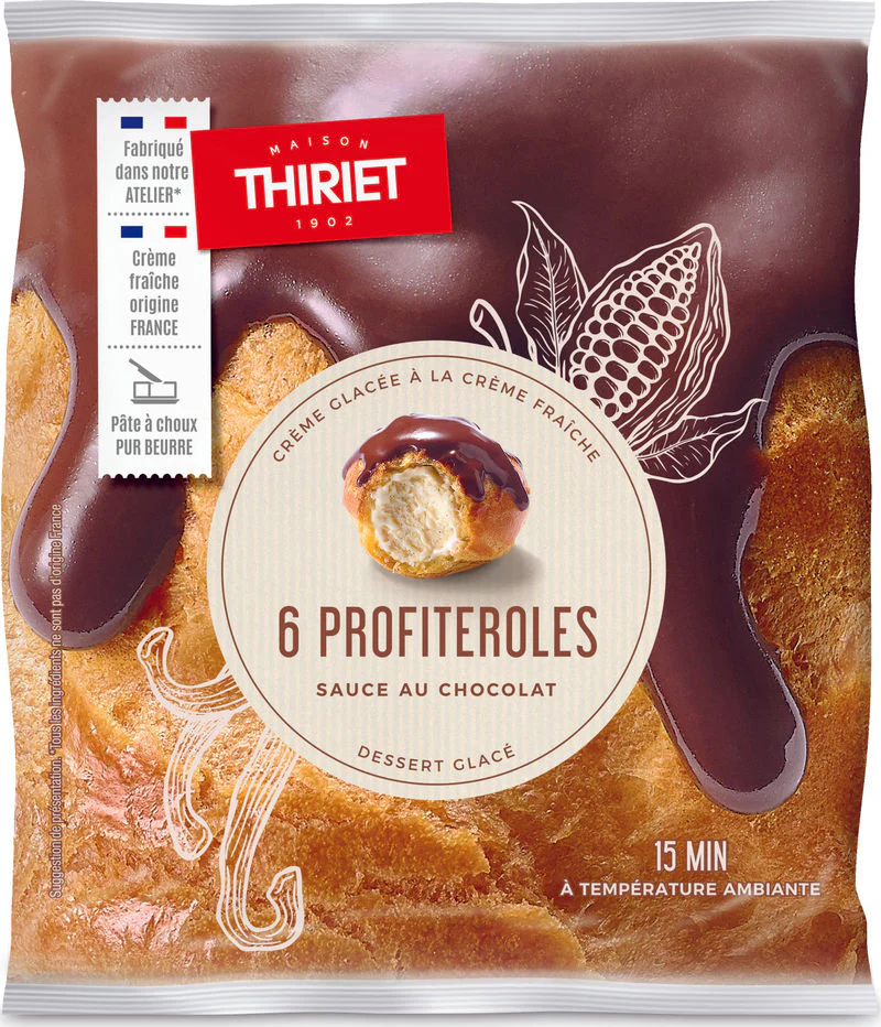 profiteroles 250g 6 pieces (#112993)