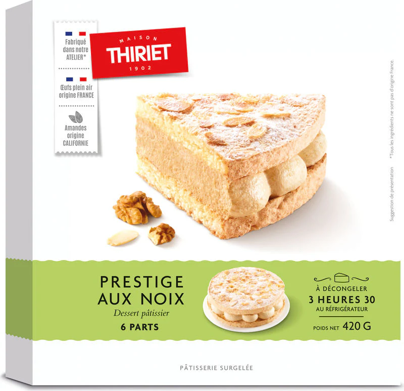 prestige dessert with nuts 420g 6 8 portions (#112997)