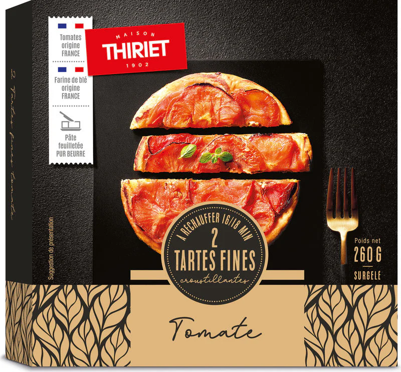 thin crust tomato tarts 260g 2 260gx2pc (#113064)