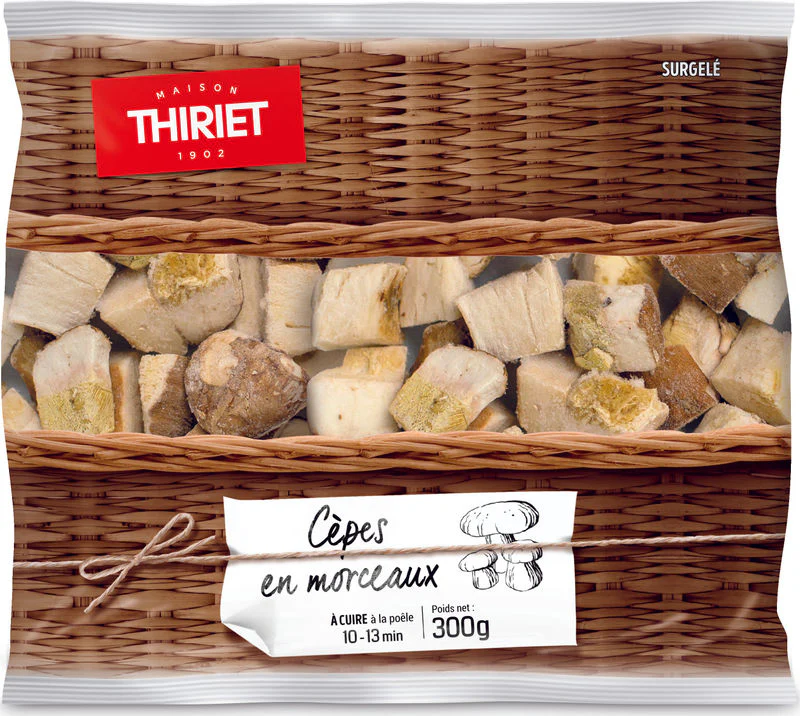 diced porcini mushroom 300g 2 portions (#113144)
