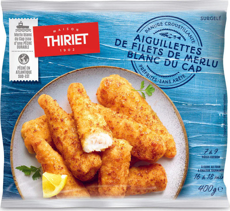 breaded white hake tenderloin 400g 7-9 pieces (#113206)
