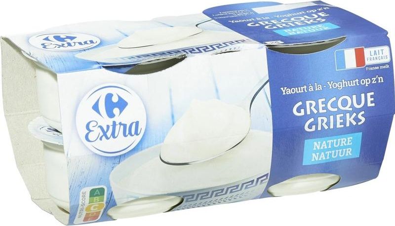 greek stirred yogurt 4x150g (#113714)