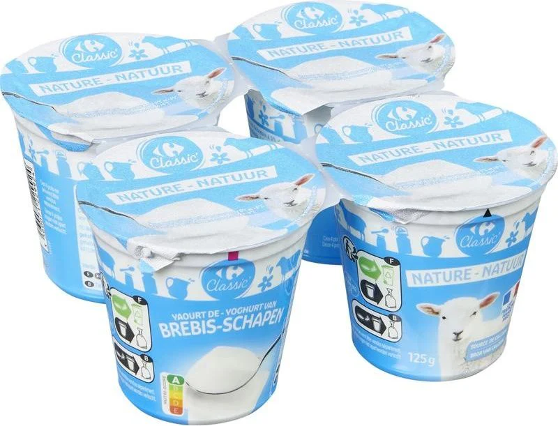 sheep milk yogurt 4x125g (#113739)