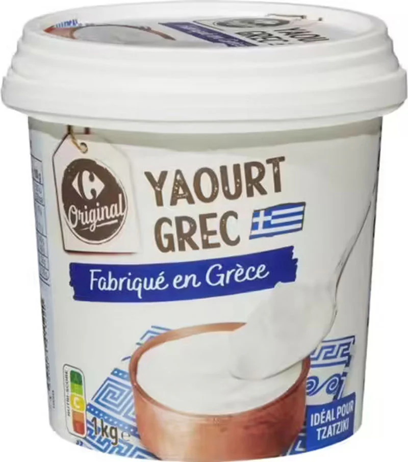 greek plain yogurt 1kg (#113742)