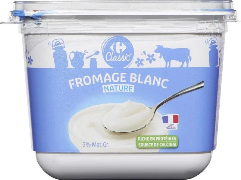 3% fat fresh cheese yogurt 1kg (#113750)