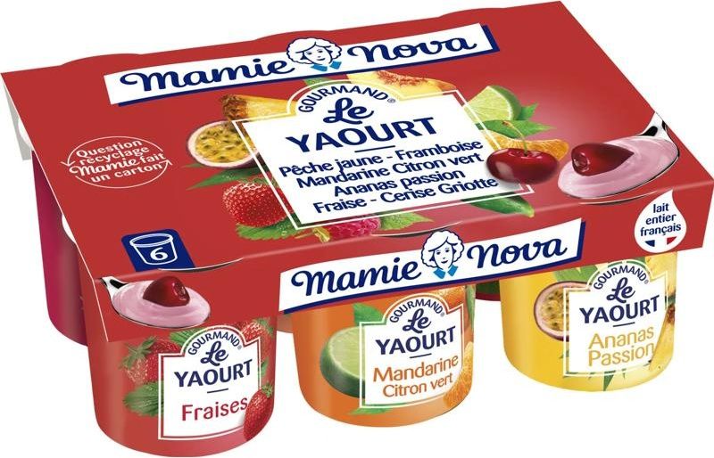 mixed fruits yogurt 6x150g (#113754)