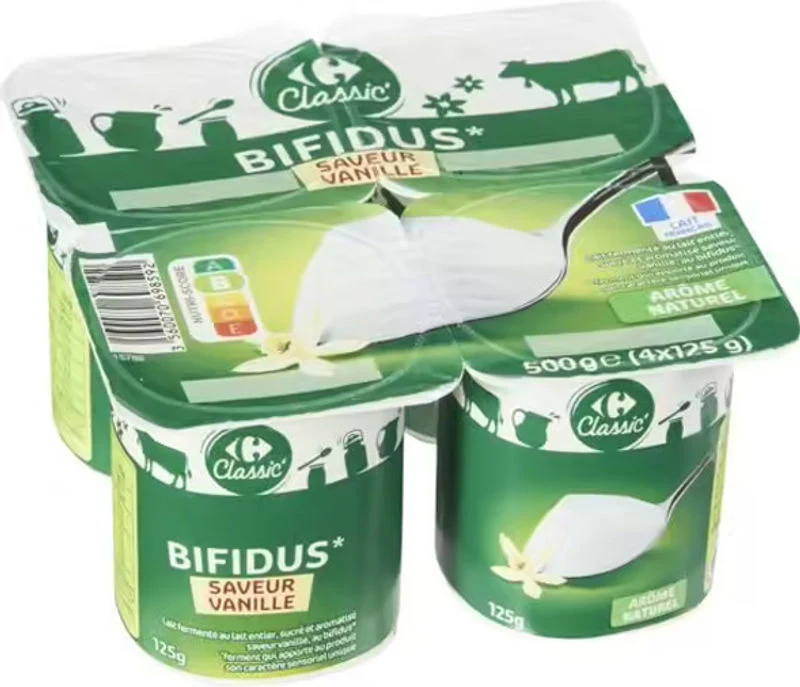bifidus vanilla yogurt 4x125g (#113766)