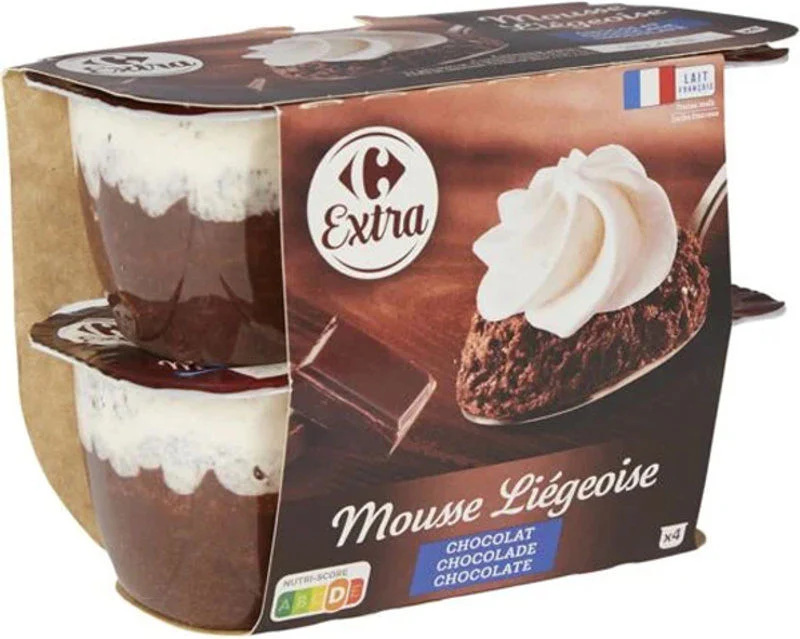 mousse dessert chocolate liegeois 4x80g (#114579)