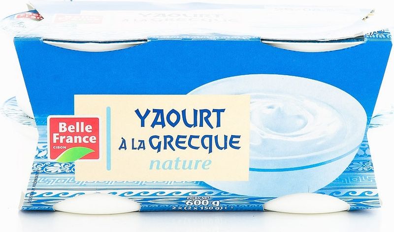 greek plain yogurt 4x150g (#114595)