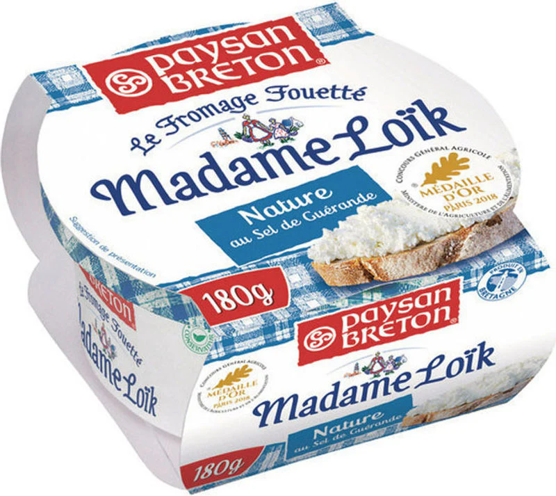 plain whipped cream cheese 180g (#114601)