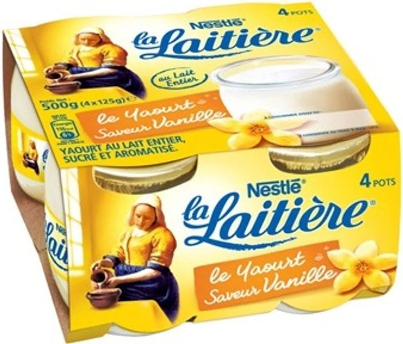vanilla yogurt 4x125g (#114628)